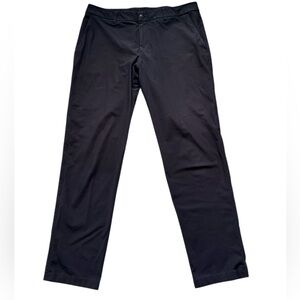 Lululemon Commission Pants men’s 36x32 classic fit warpstreme black stretch